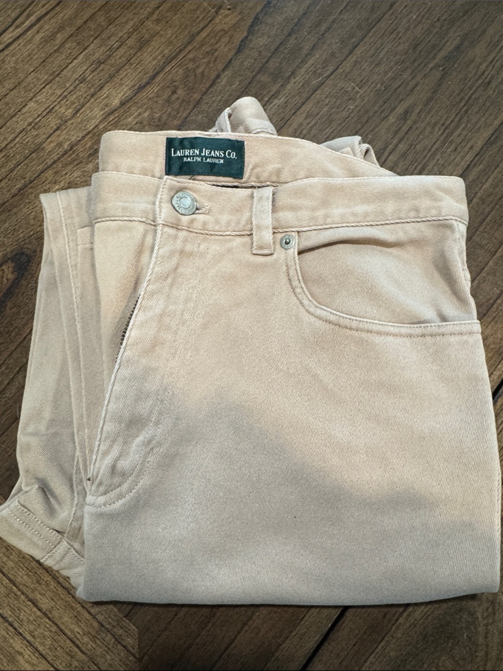 Ralph Lauren Slim Jeans in Light Tan